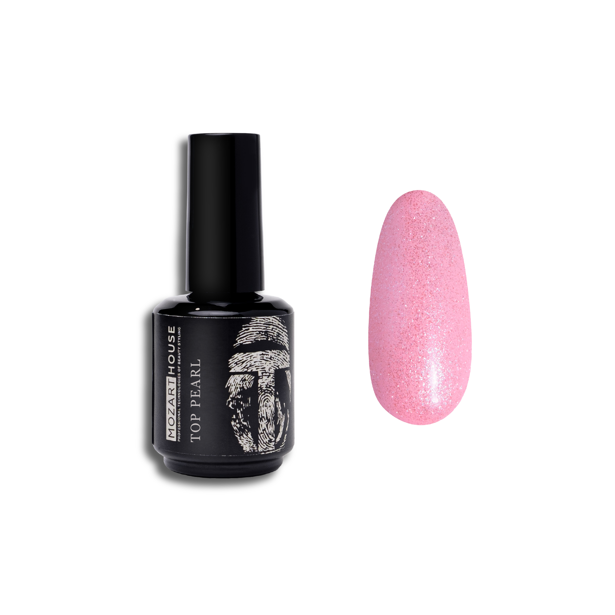 Top Coat GEL POLISH TOP PEARL, 15 ml Top Coat GEL POLISH TOP PEARL, 15 ml