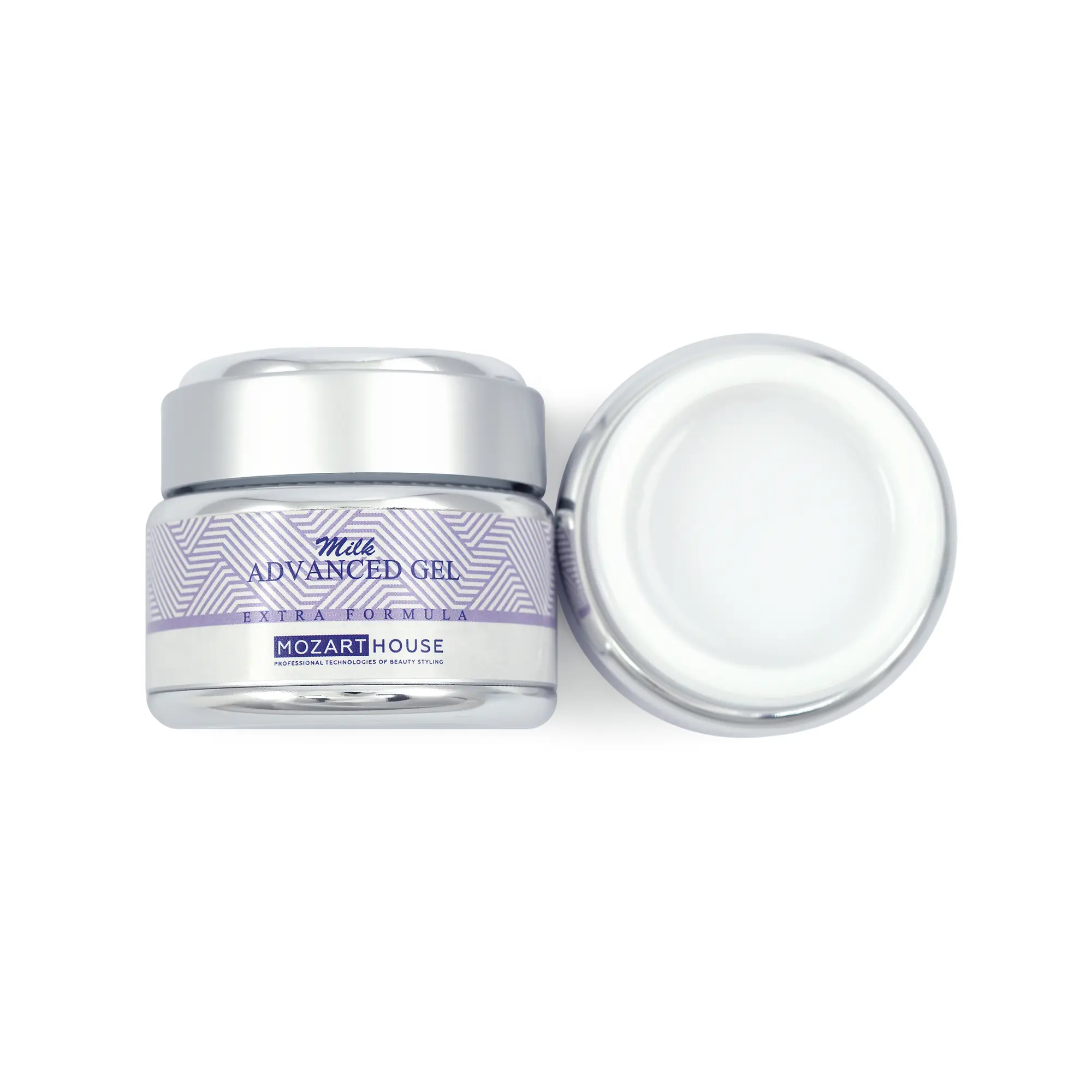 Einphasiges Fasergel Advanced Milk GEL 15ml, 50ml Einphasiges Fasergel Advanced Milk GEL 15ml, 50ml